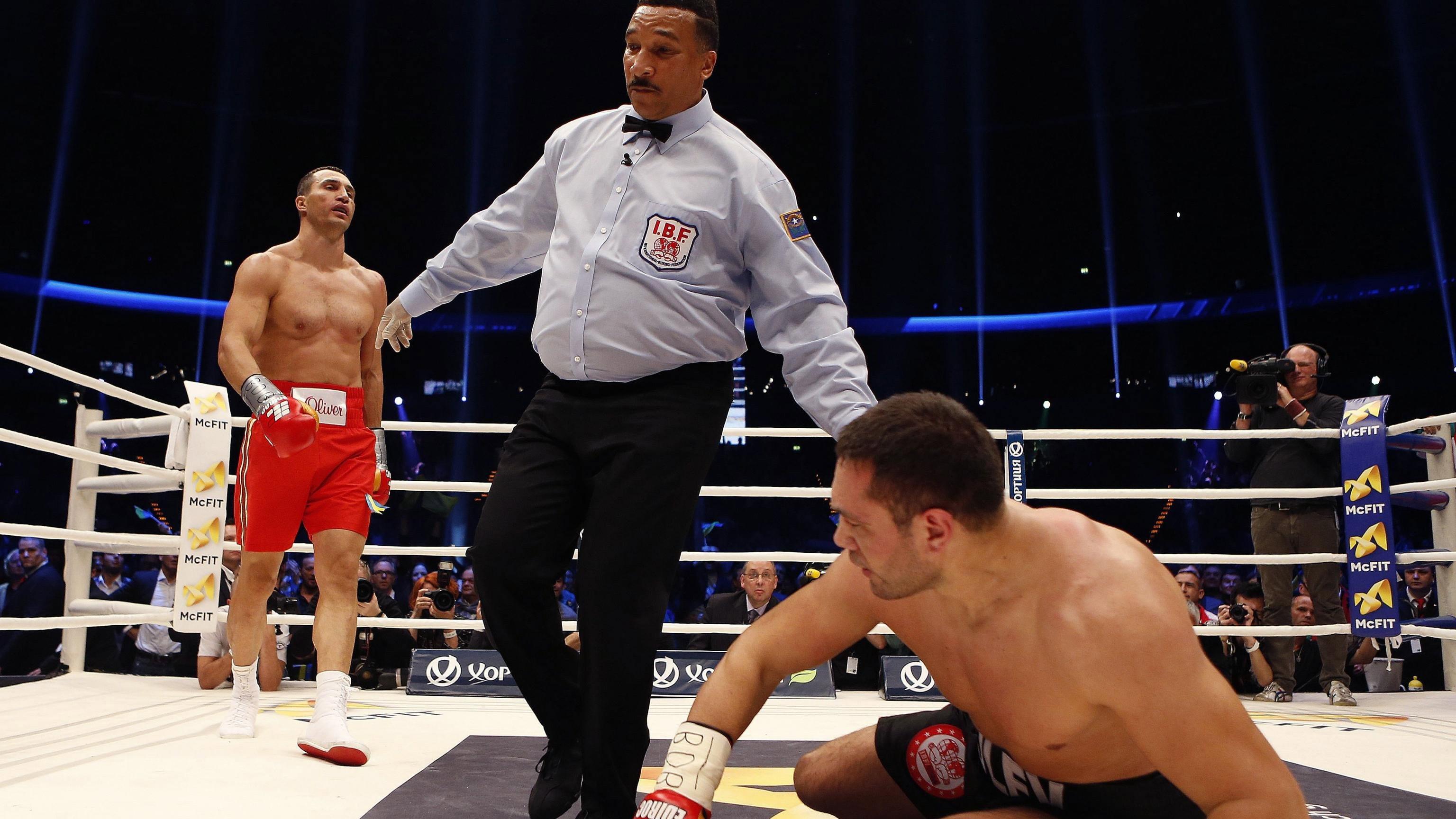 Wladimir Klitschko vs. Kubrat Pulev 2014 movie scene