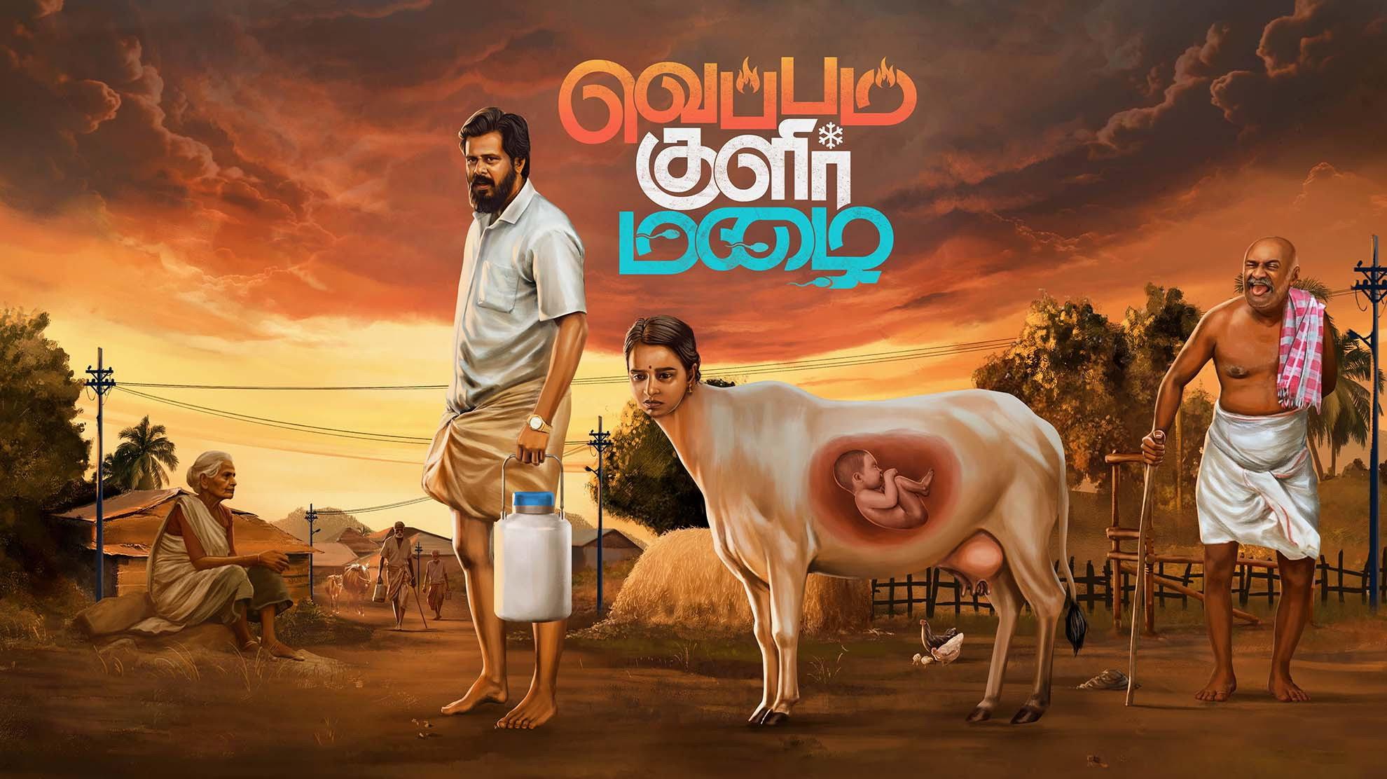 Veppam Kulir Mazhai 2024 movie scene