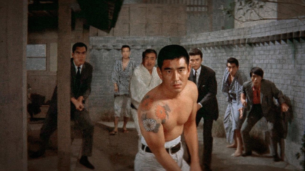 Abashiri Prison: Challenge to the Evil 1967 movie scene