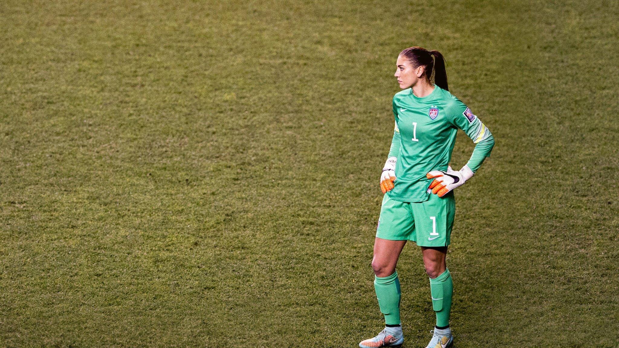 Untold: Hope Solo vs. U.S. Soccer 2024 movie scene