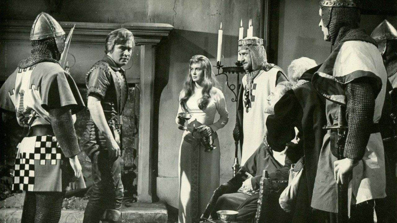 Siege of the Saxons 1963 movie scene