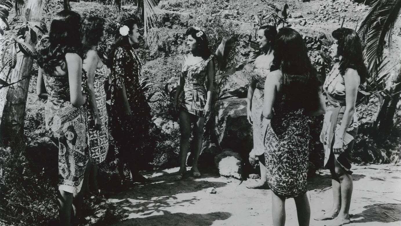 The Women of Pitcairn Island 1956 movie scene