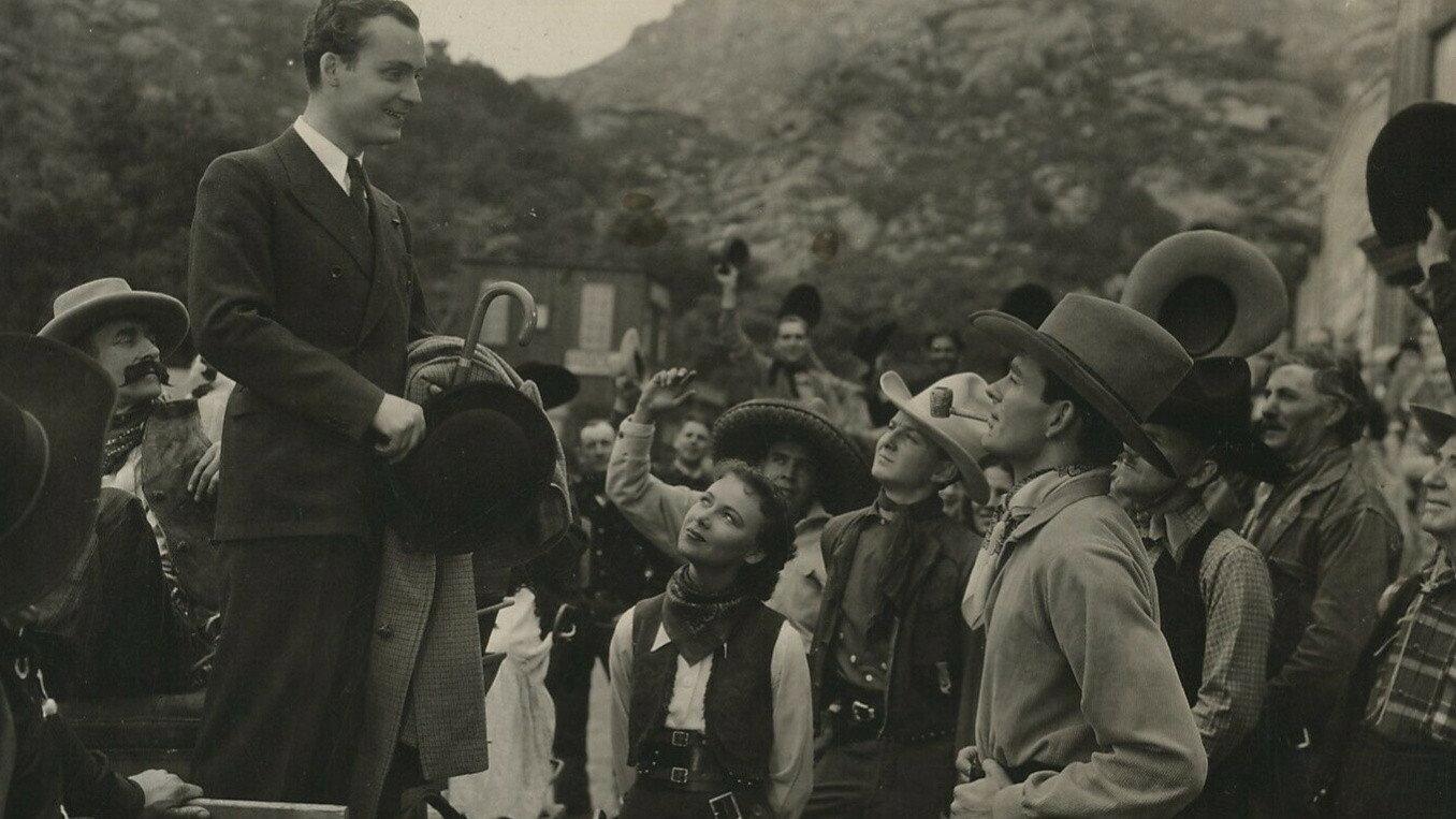 A Tenderfoot Goes West 1936 movie scene
