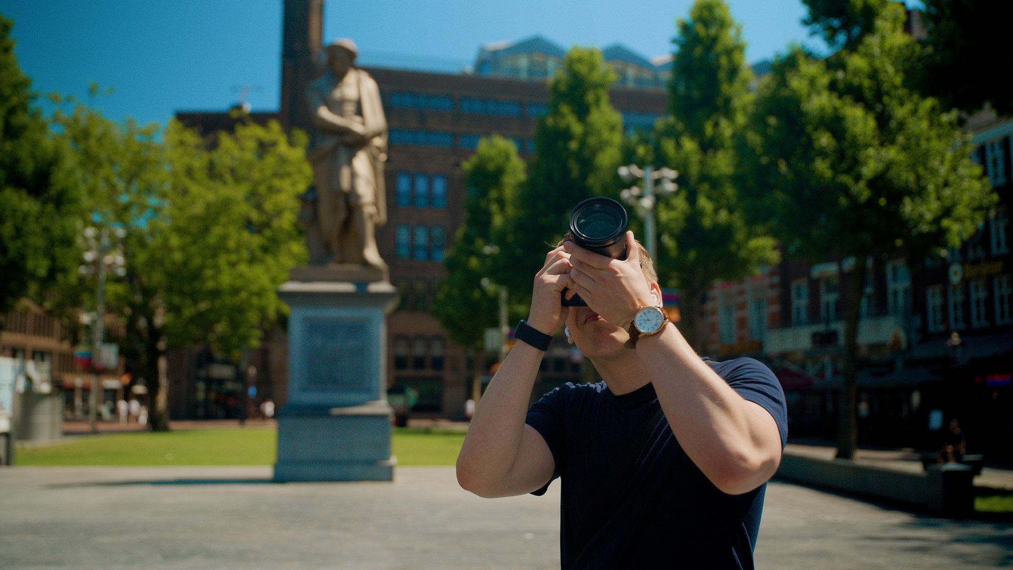 The Street Photographer 2026 movie scene