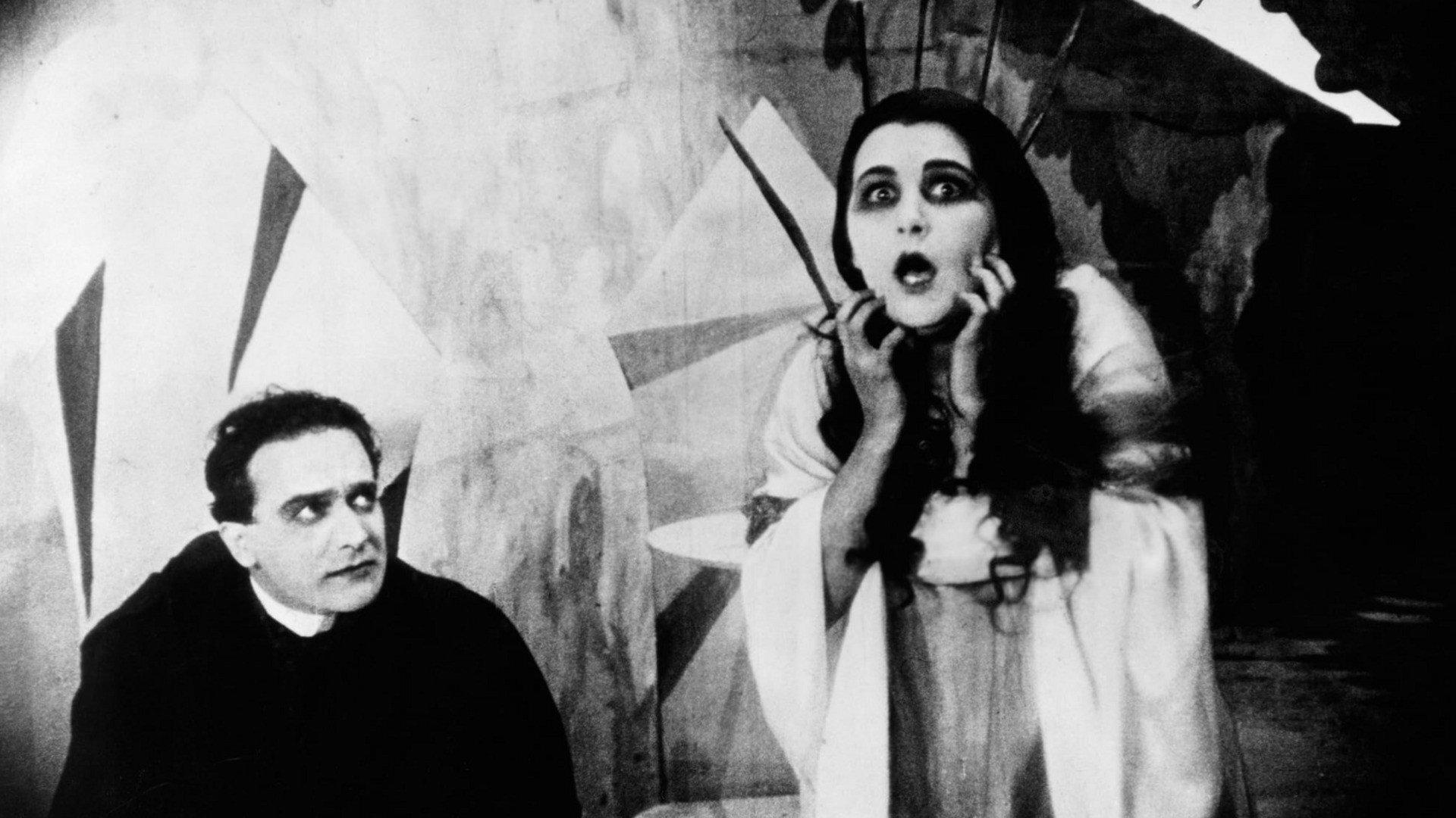 The Cabinet of Dr. Caligari 1920 movie scene