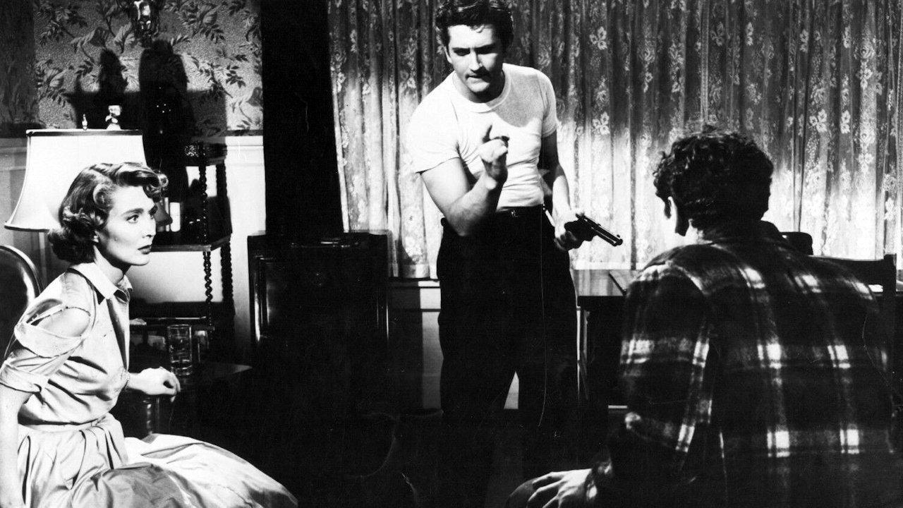 The Shadow on the Window 1957 movie scene