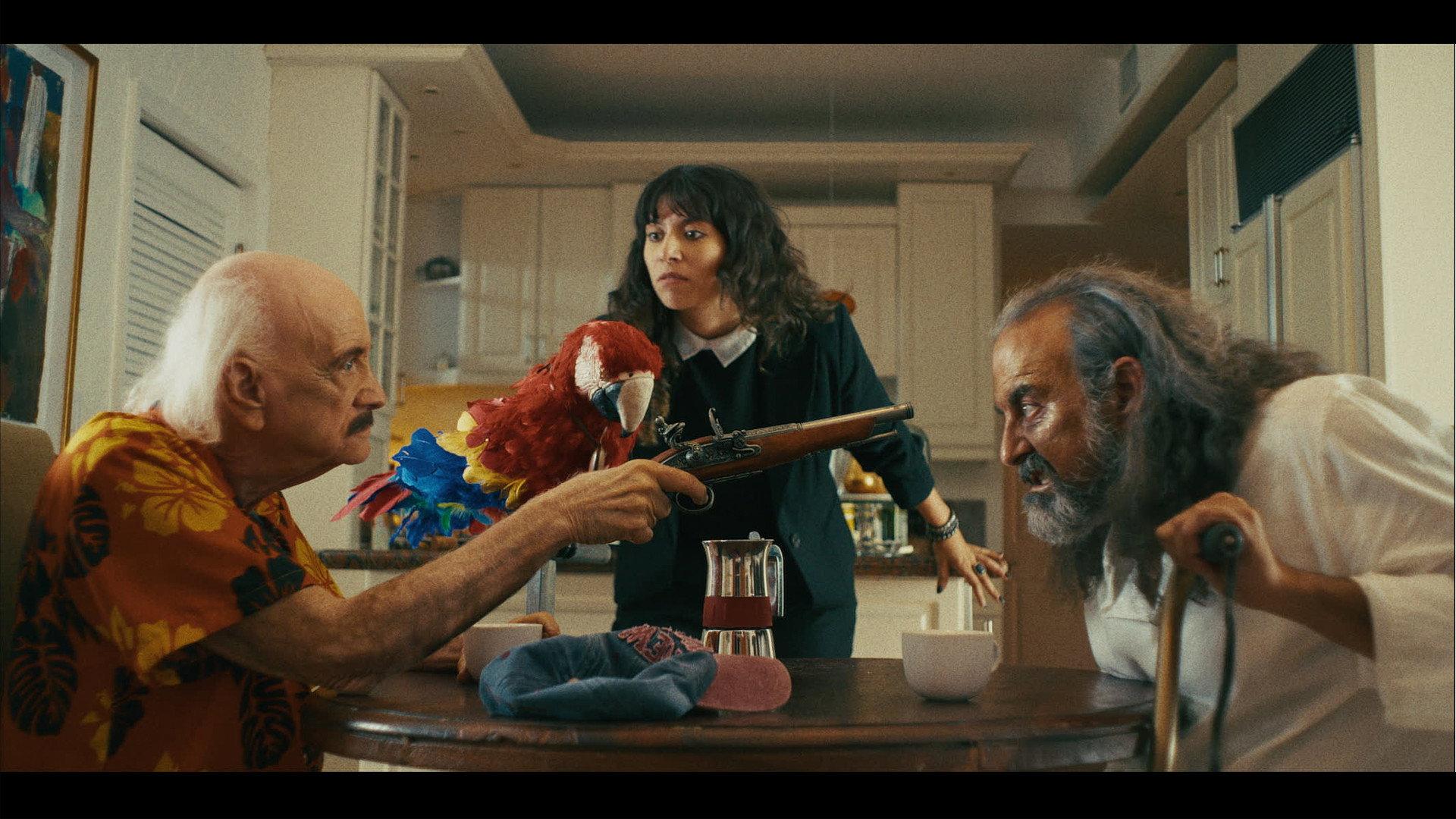 The Old Man and the Parrot 2026 movie scene