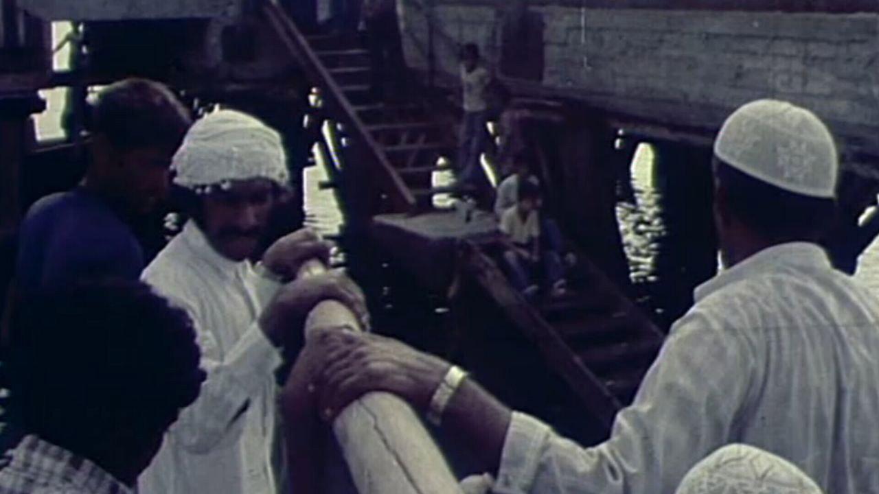Bandar Abbas and the Persian Gulf 1974 movie scene