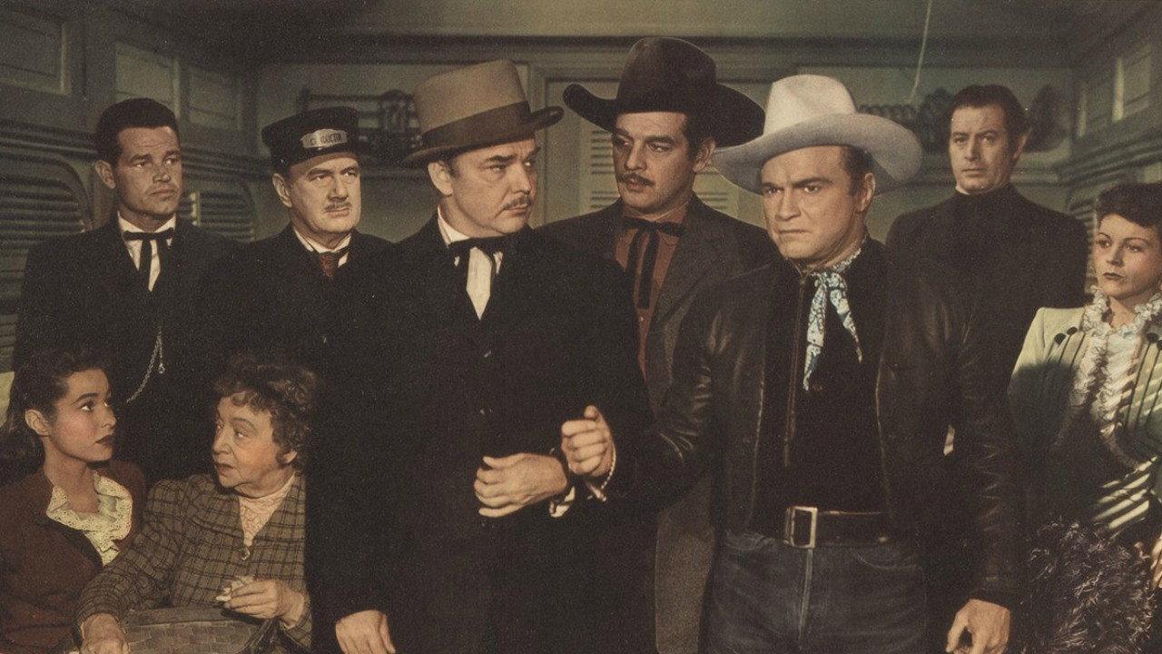 Train To Tombstone 1950 movie scene