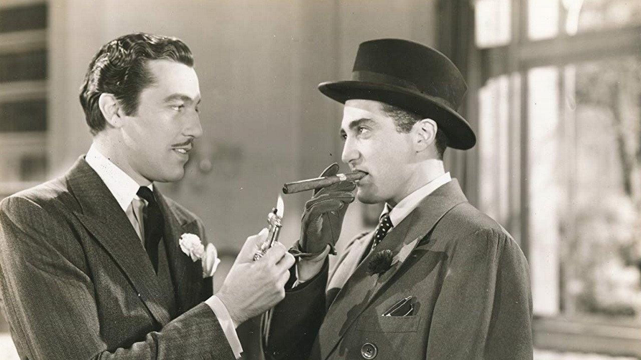 Tall, Dark and Handsome 1941 movie scene