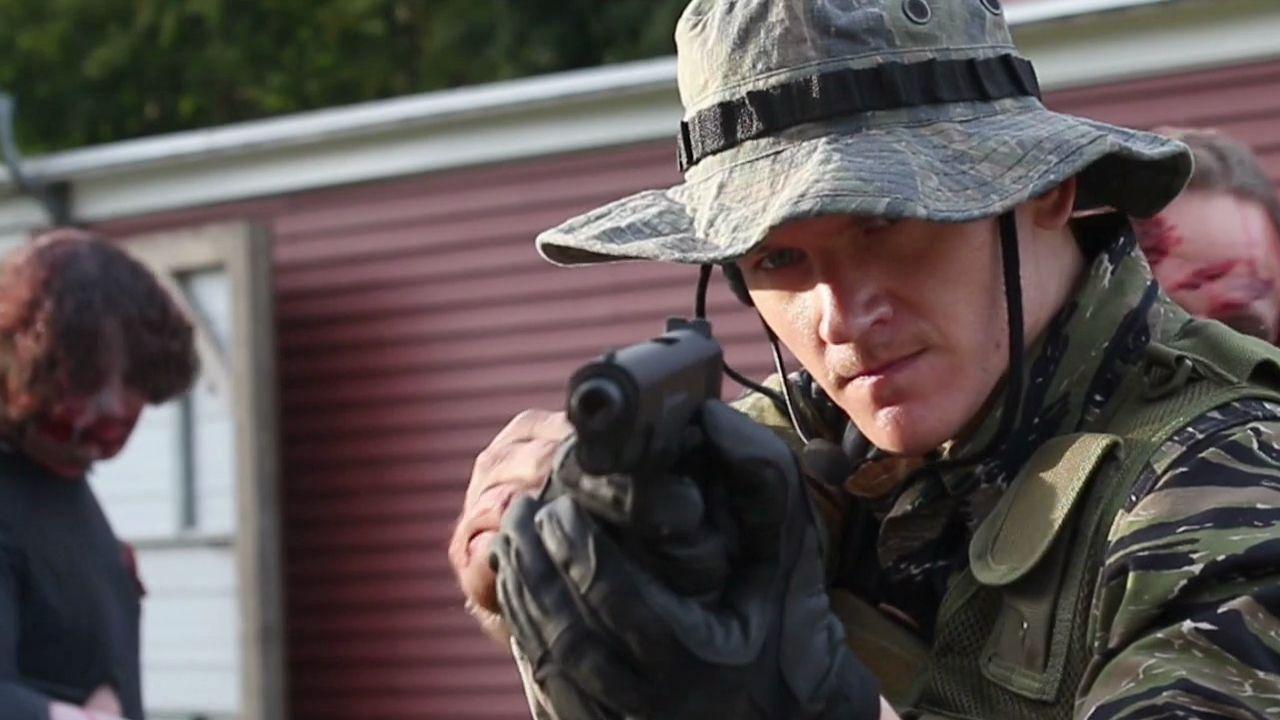 Beyond the Call to Duty 2016 movie scene