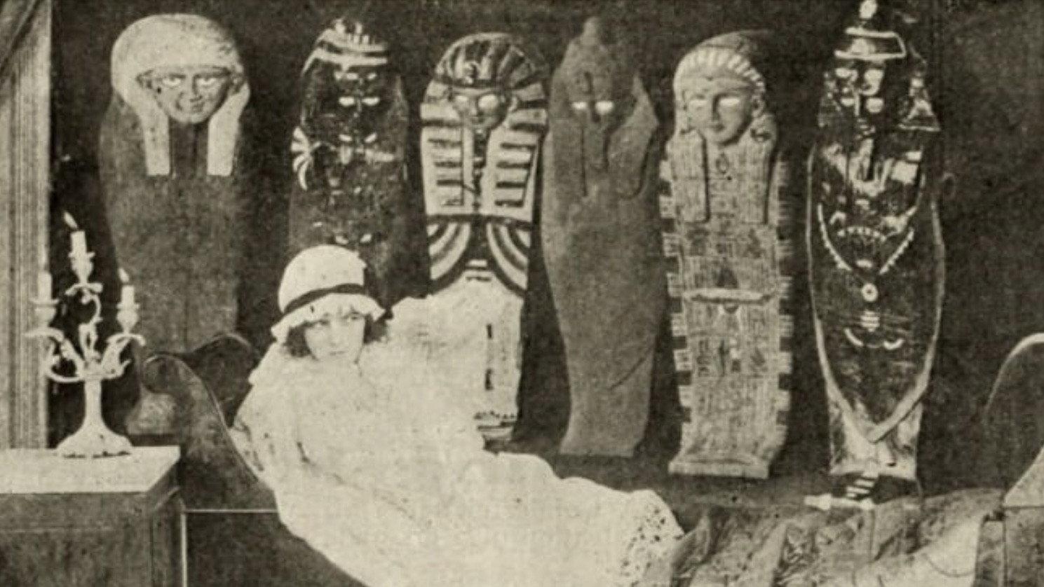 The Vengeance of Egypt 1912 movie scene