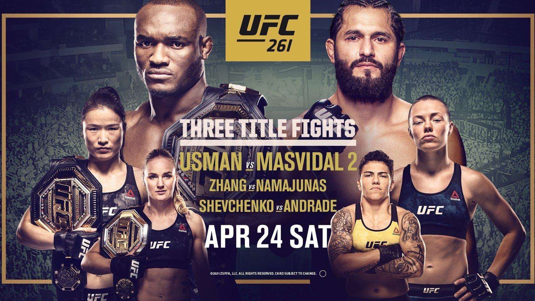 UFC 261: Usman vs. Masvidal 2 2021 movie scene