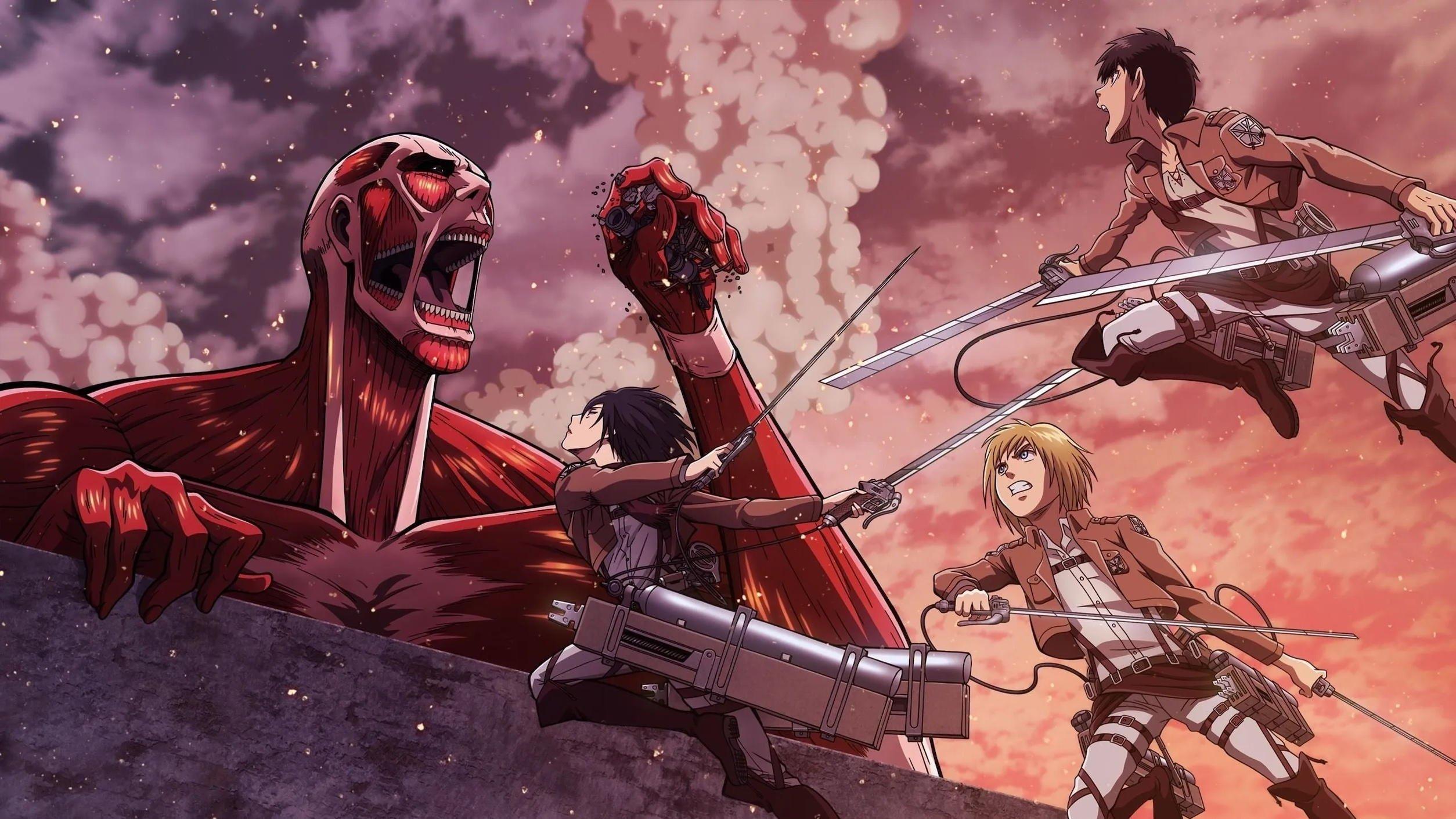Attack on Titan: Crimson Bow and Arrow 2014 movie scene