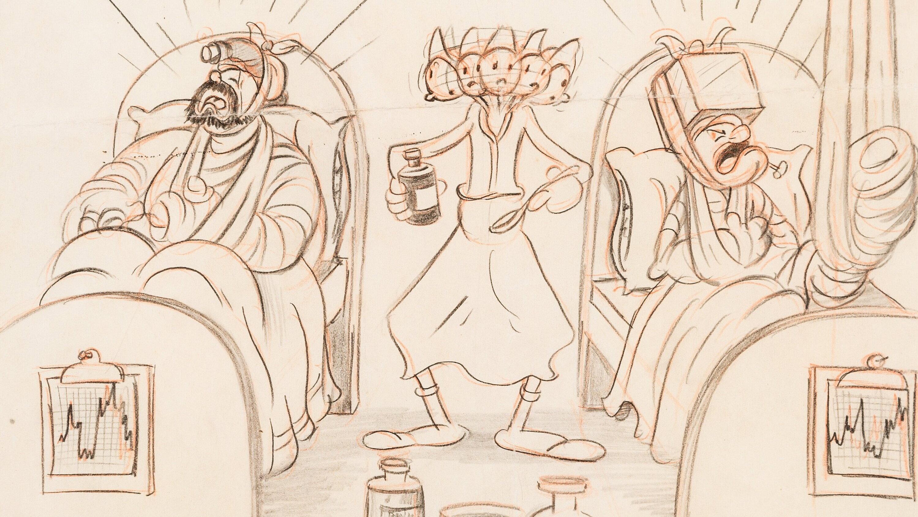 Hospitaliky 1937 movie scene