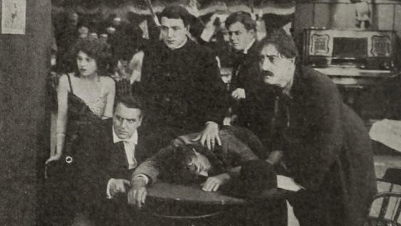 The Parson of Panamint 1916 movie scene