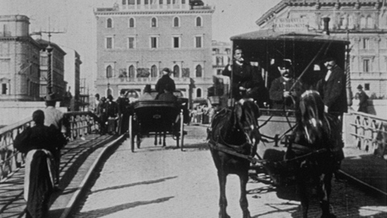 Rome, pont Ripetta 1896 movie scene