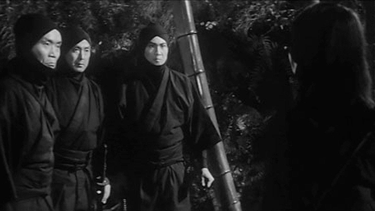 Seventeen Ninja 1963 movie scene