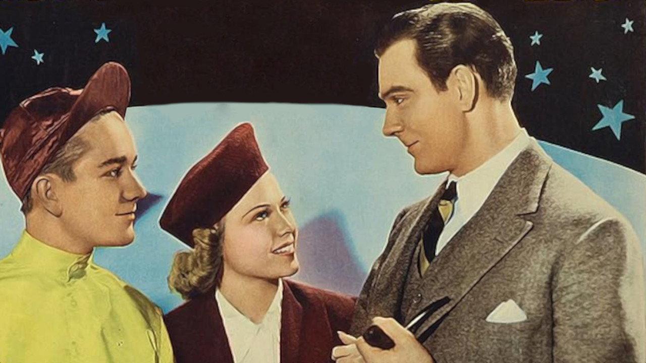 Fighting Thoroughbreds 1939 movie scene