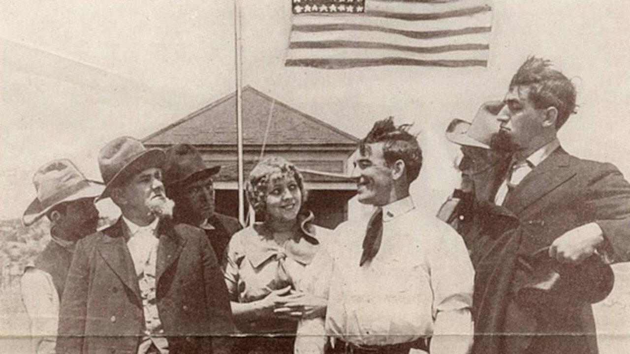 The Taming of Texas Pete 1913 movie scene