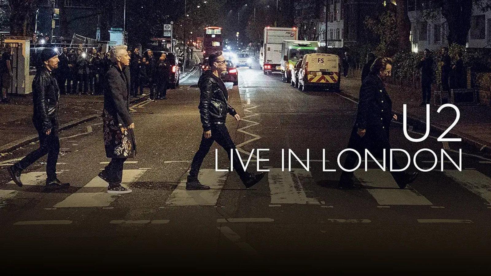 U2 Live in London 2017 movie scene
