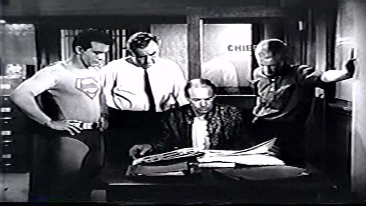 The Adventures of Superboy 1961 movie scene