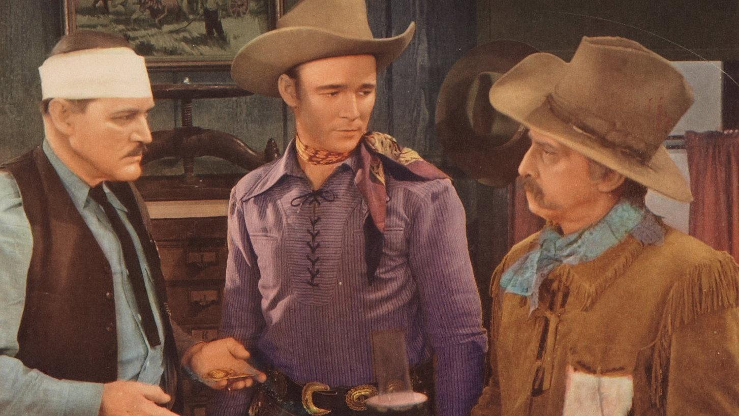 Rough Riders' Round-up 1939 movie scene