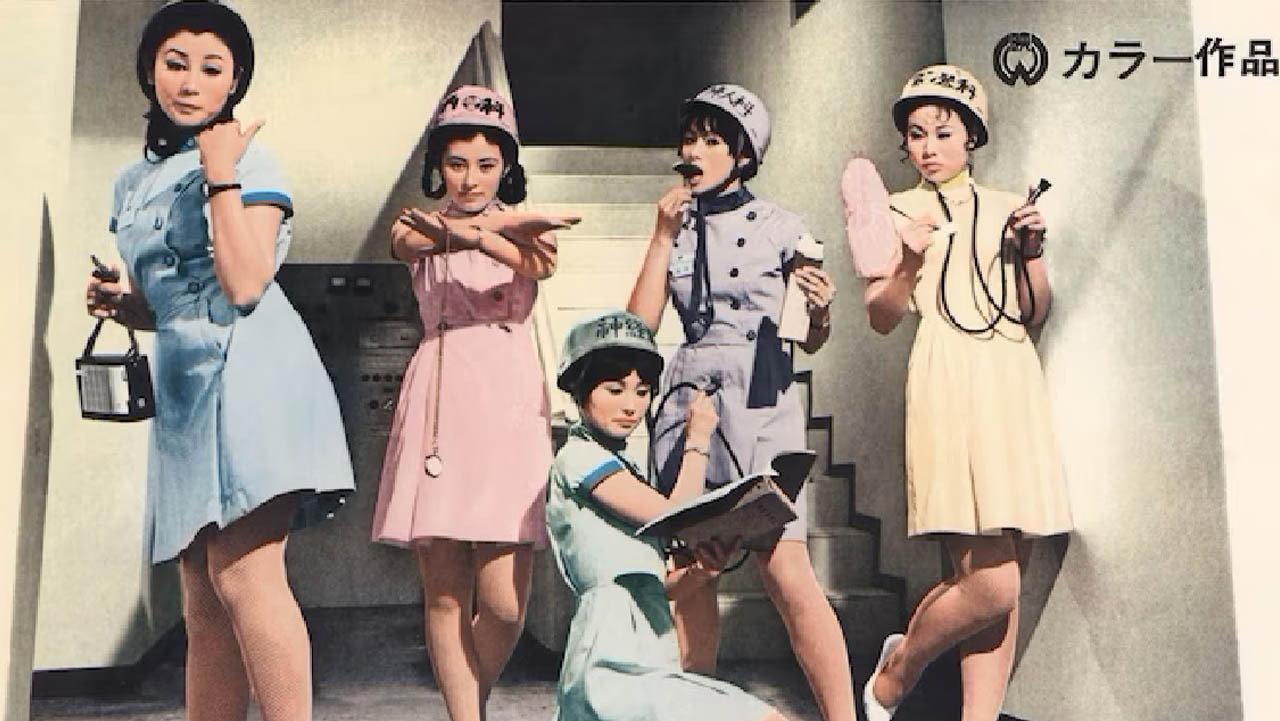 Record of an Apprentice Nurse: Red Uniform 1969 movie scene