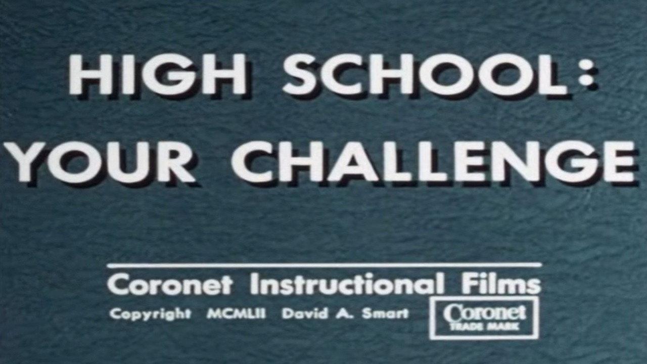 High School: Your Challenge 1952 movie scene