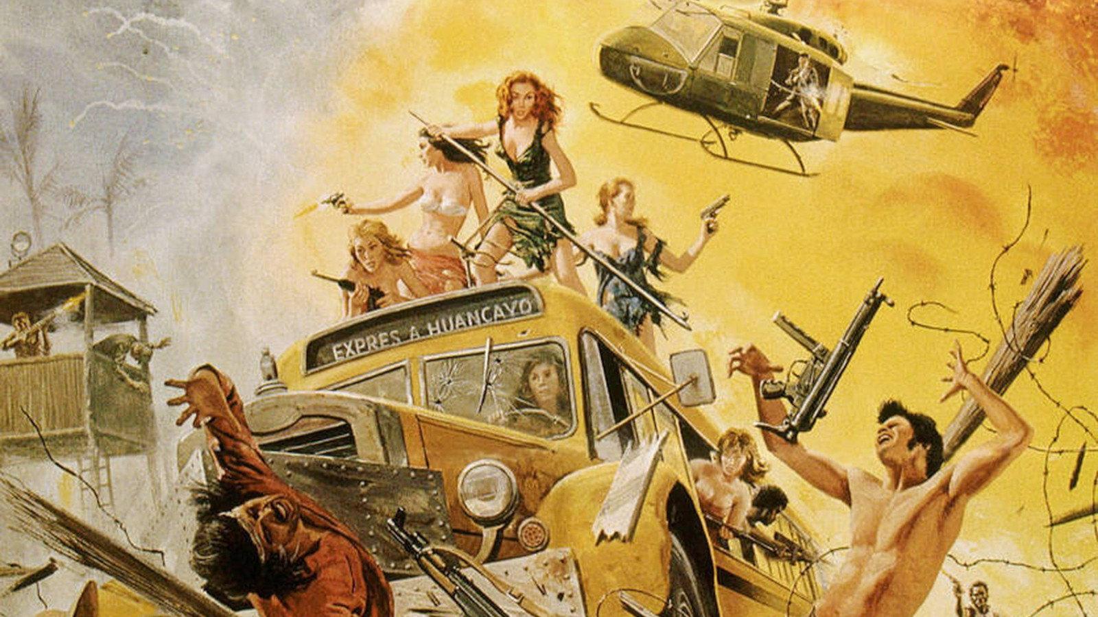 Jungle Warriors 1984 movie scene