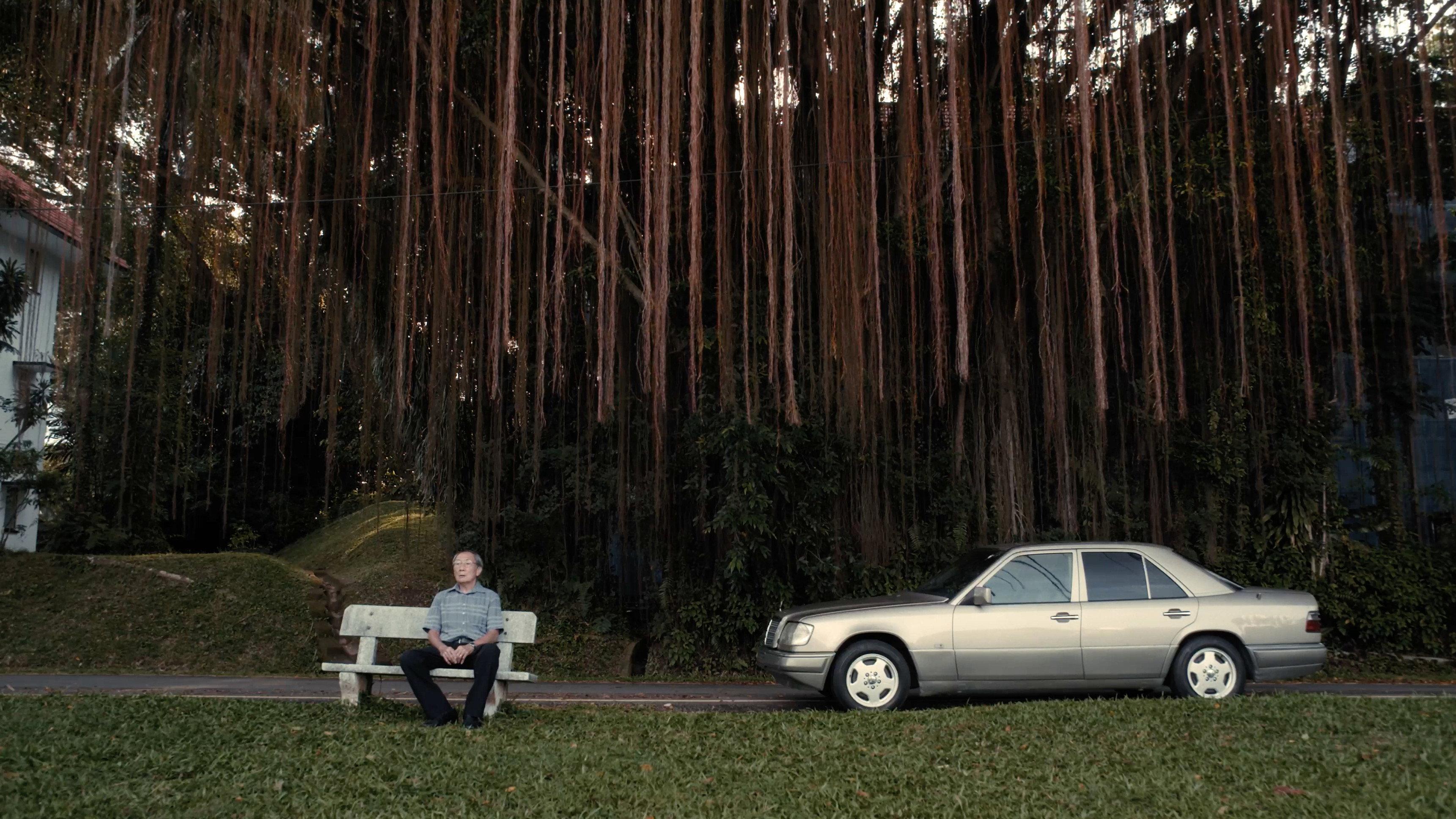 The Old Man and His Car 2026 movie scene