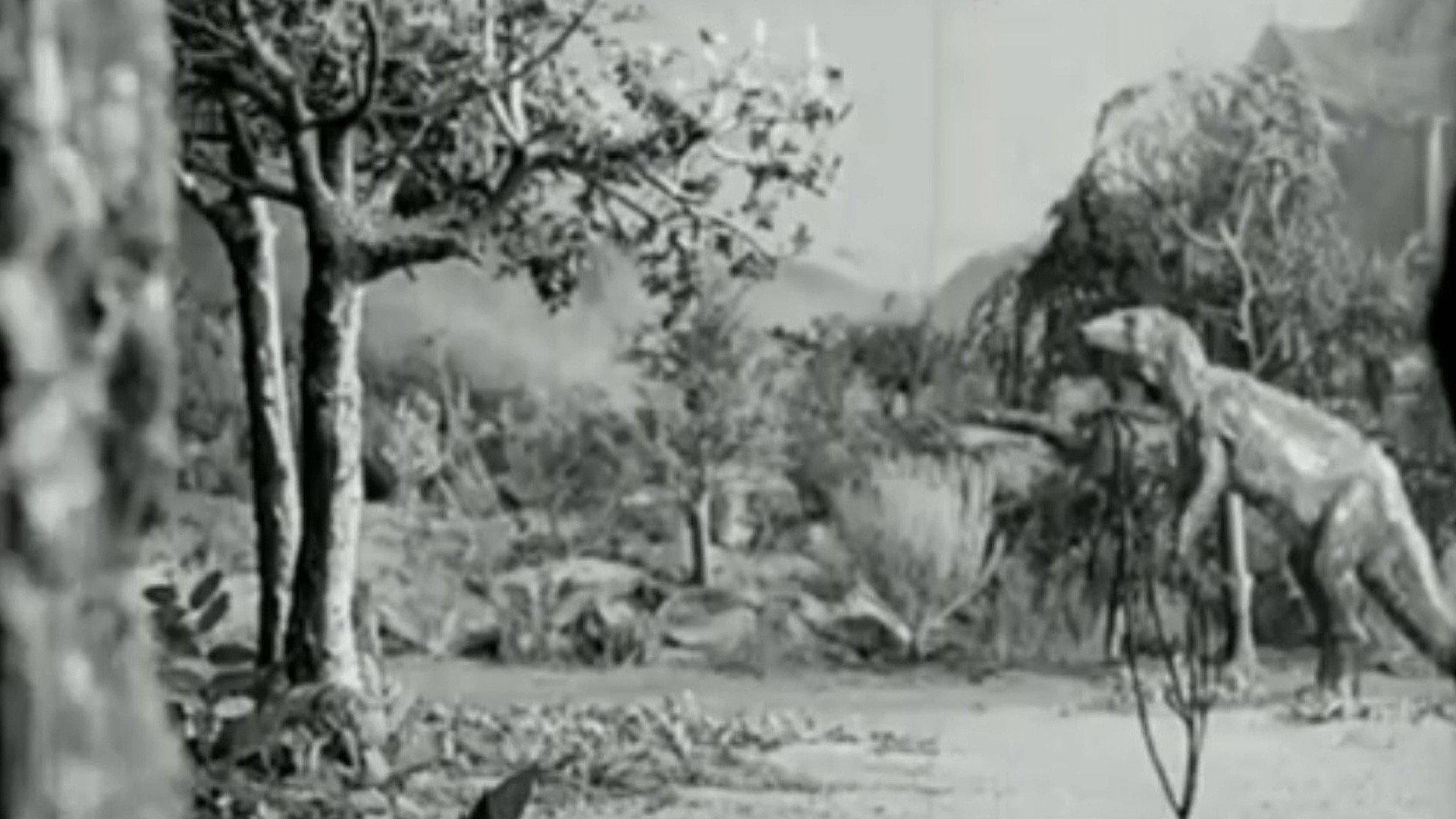 Along the Moonbeam Trail 1920 movie scene