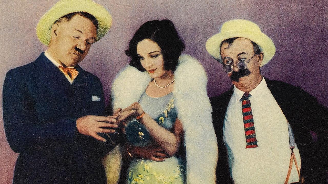 Fools for Luck 1928 movie scene
