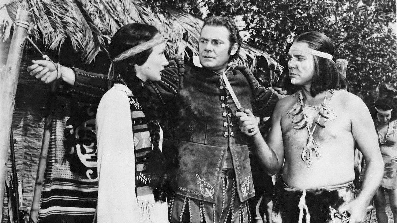 Hurricane Island 1951 movie scene