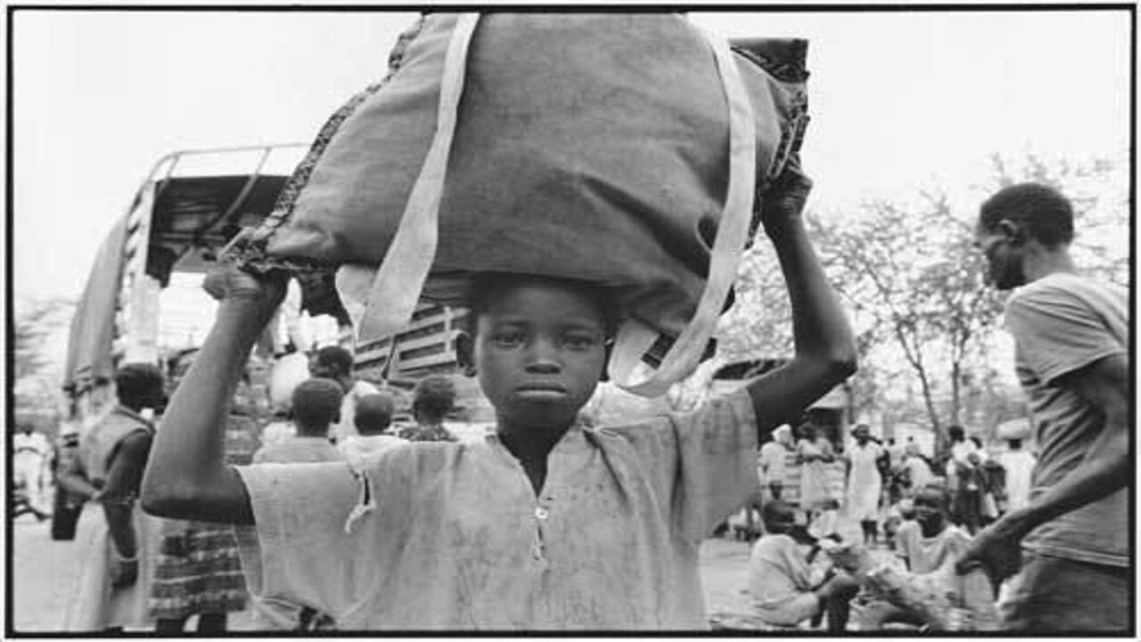 Lost Boys of Sudan 2003 movie scene