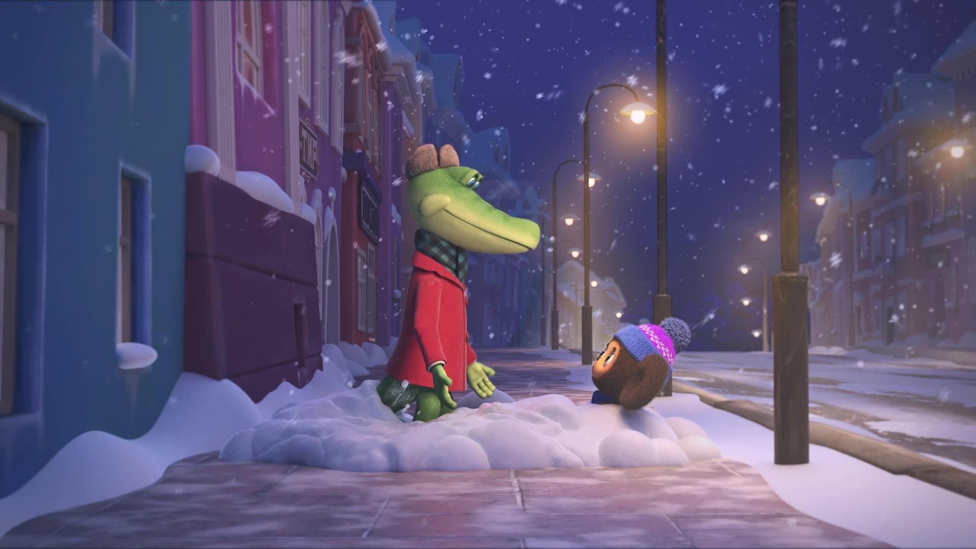 Cheburashka. The Secret of the Holiday 2020 movie scene