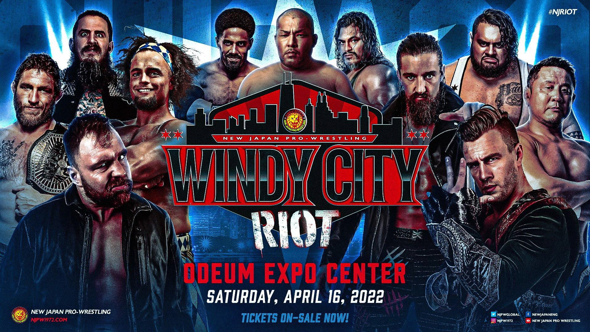 NJPW Windy City Riot 2022 2022 movie scene