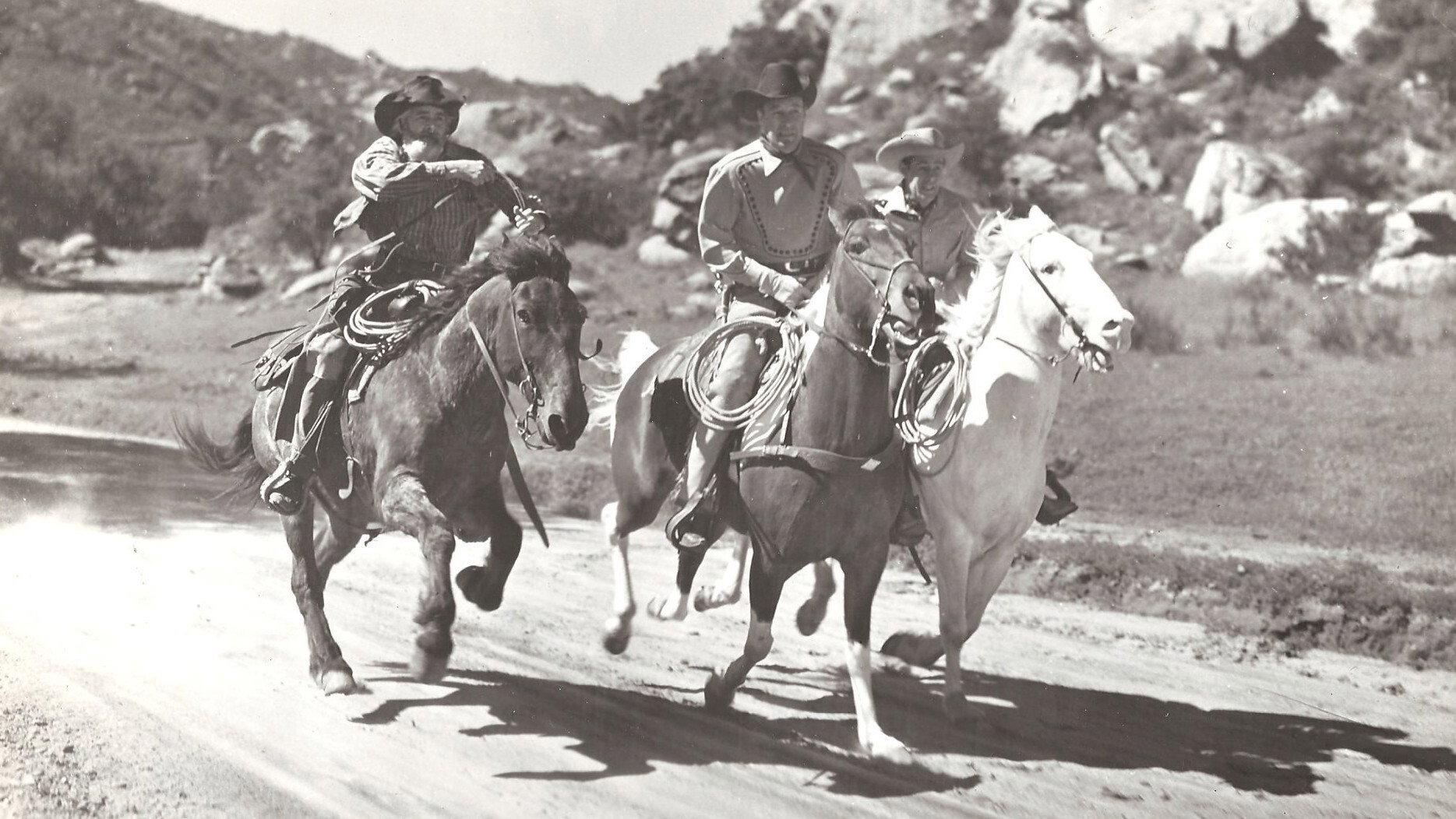 The Man from Thunder River 1943 movie scene