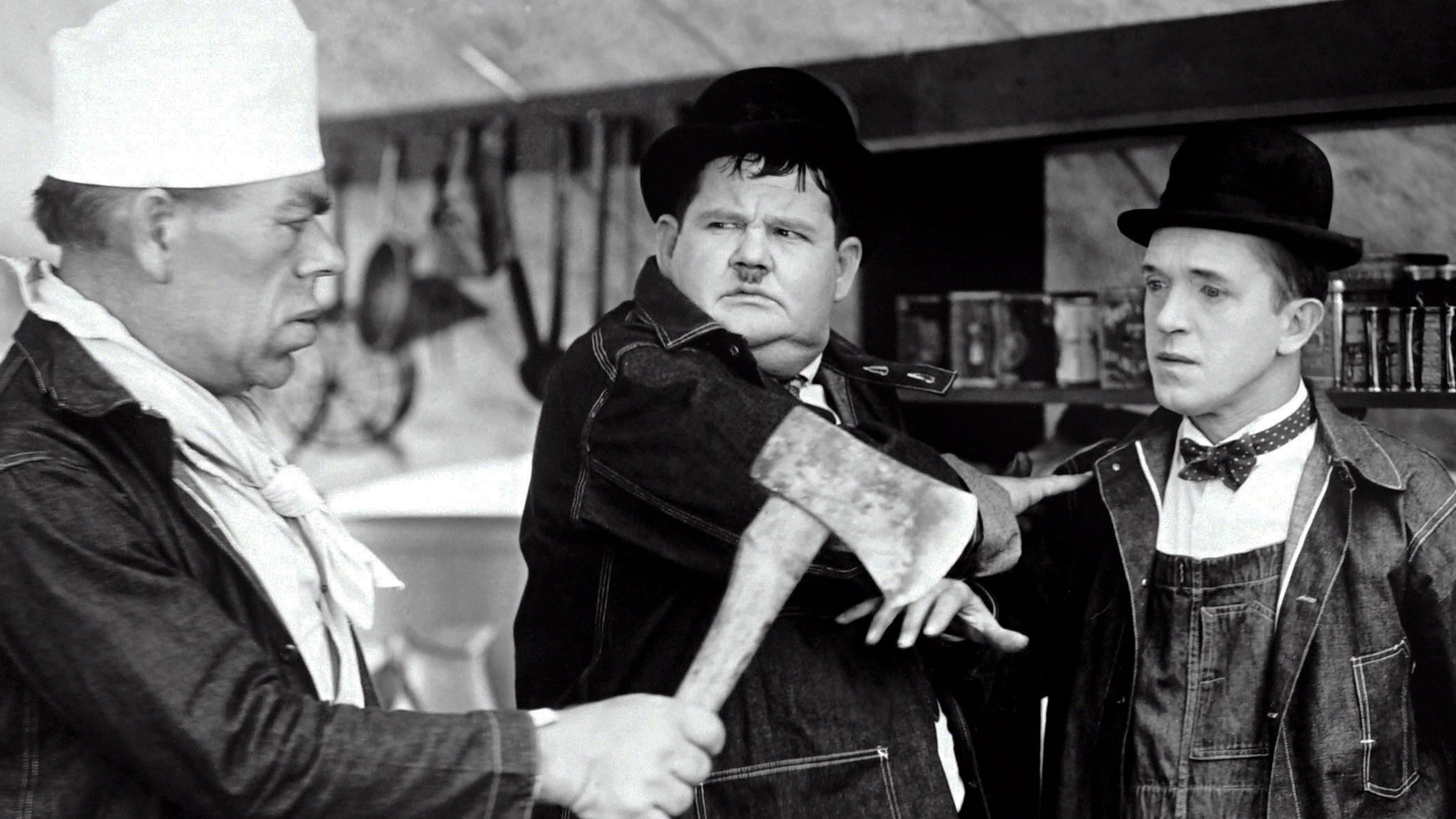 The Hoose-Gow 1929 movie scene