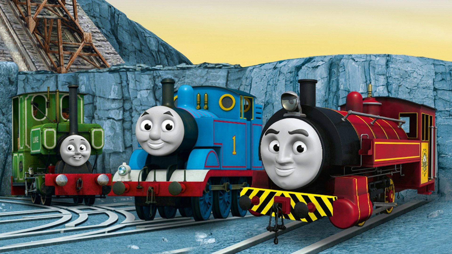 Thomas & Friends: Blue Mountain Mystery 2012 movie scene