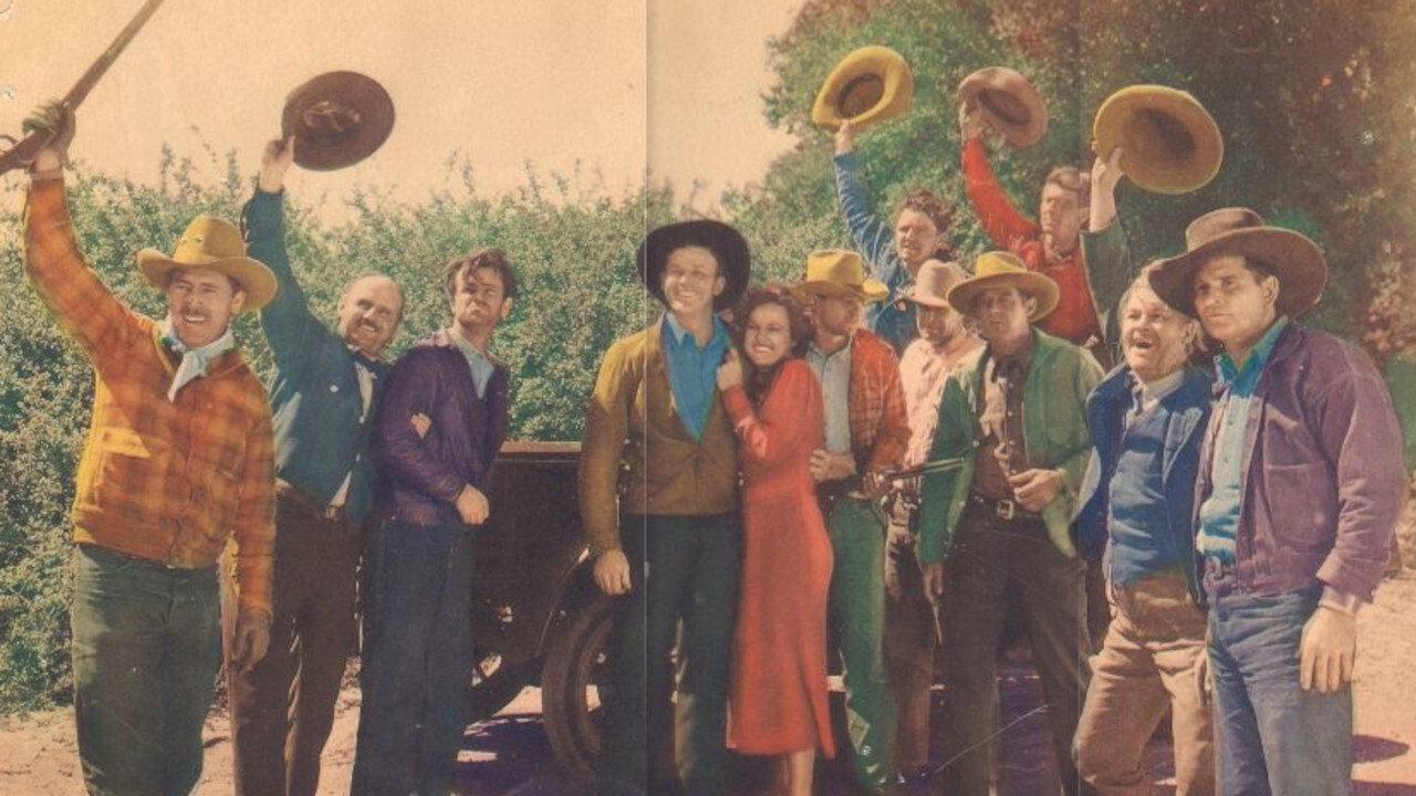 Fighting Texans 1933 movie scene