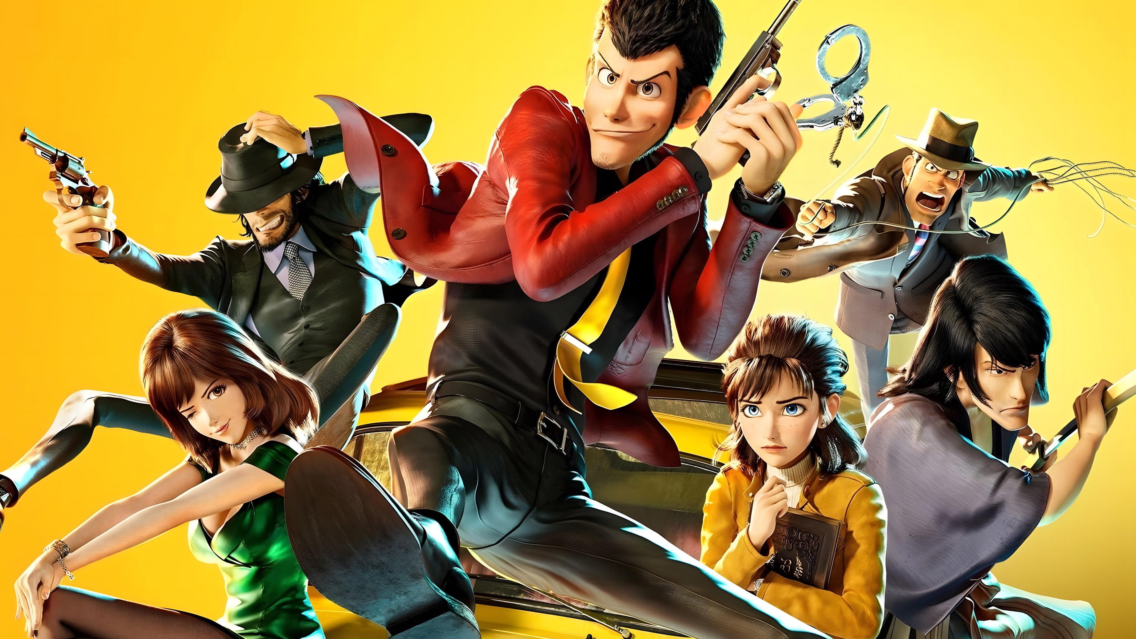 Lupin III: The First 2019 movie scene