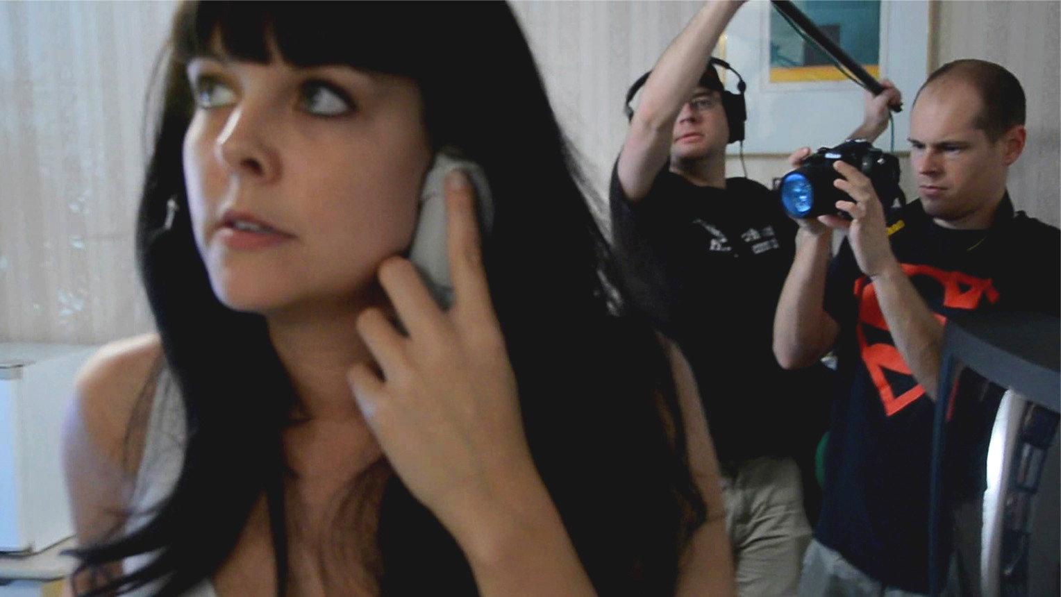 Cam-Girl Behind The Scenes movie scene