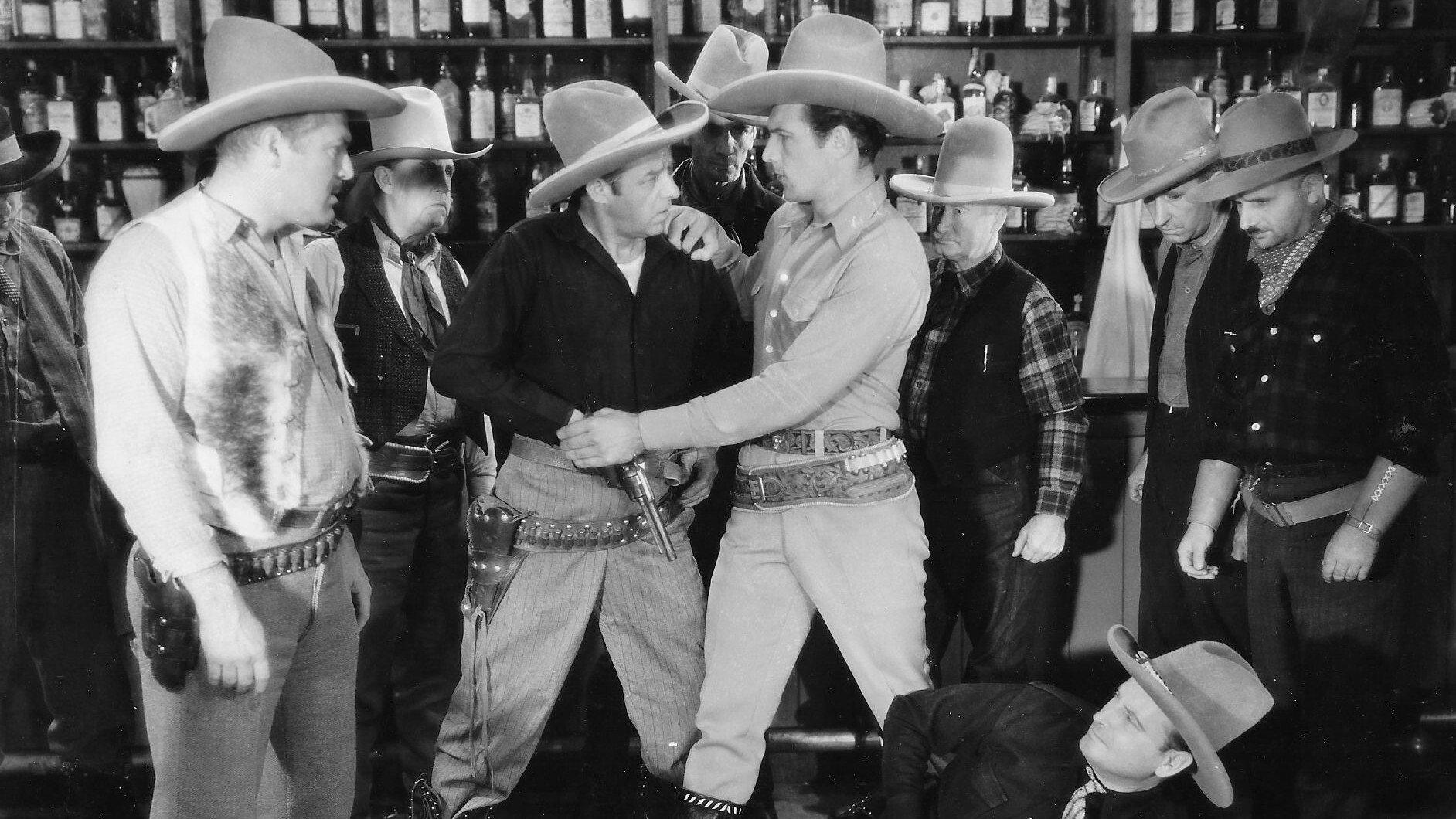 Partners of the Trail 1931 movie scene