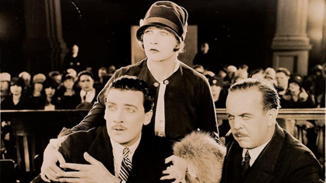 The 13th Juror 1927 movie scene