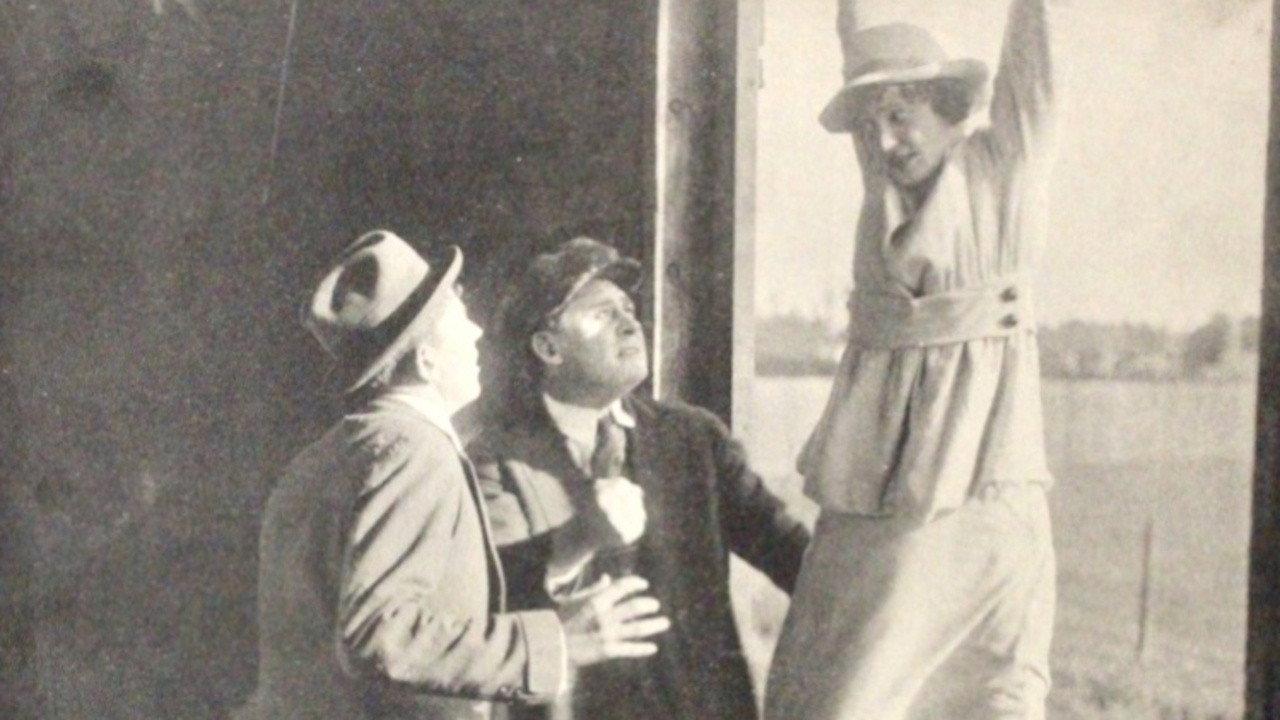 The Girl and the Game 1915 movie scene