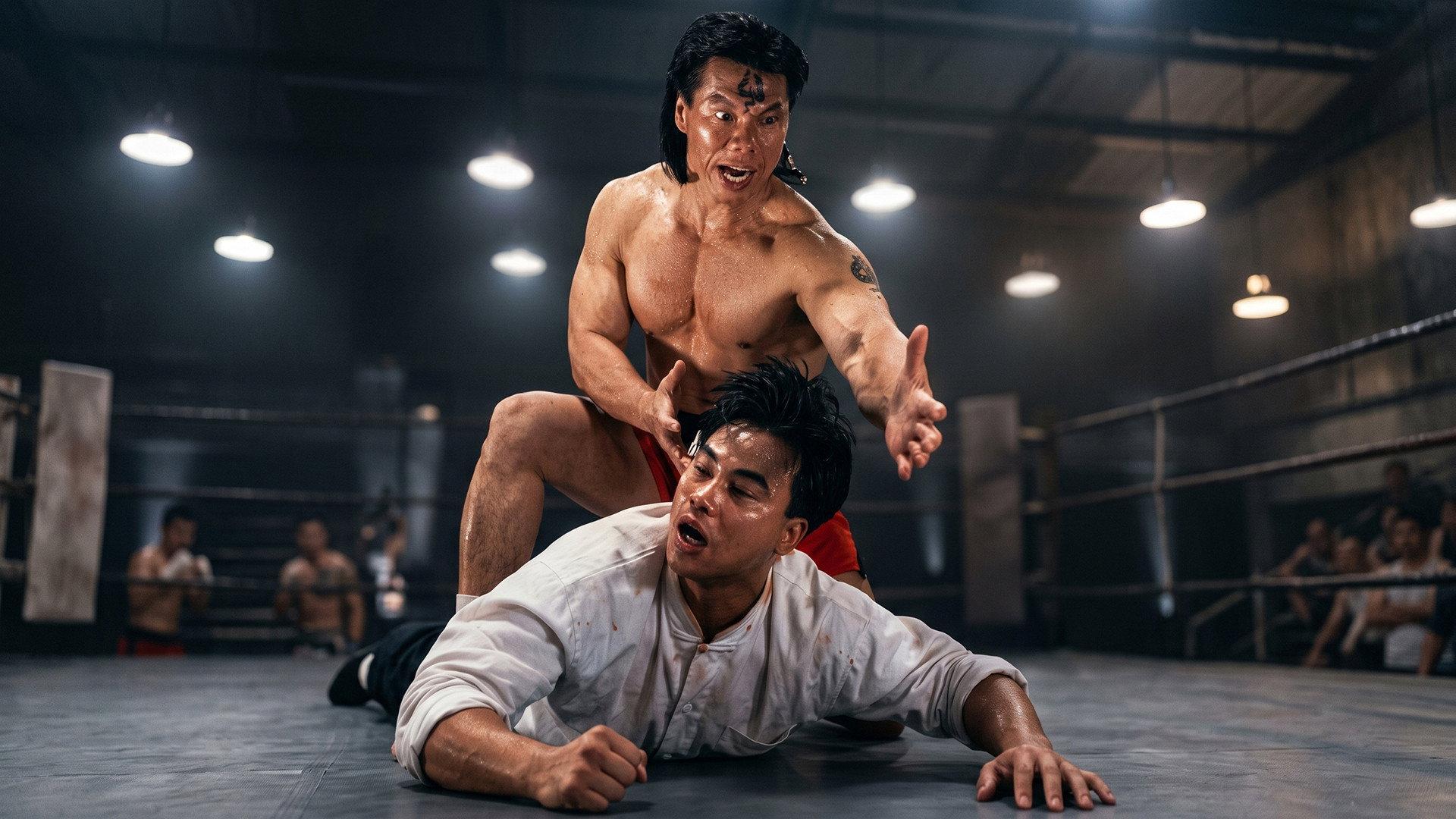 Bloodfight 1989 movie scene