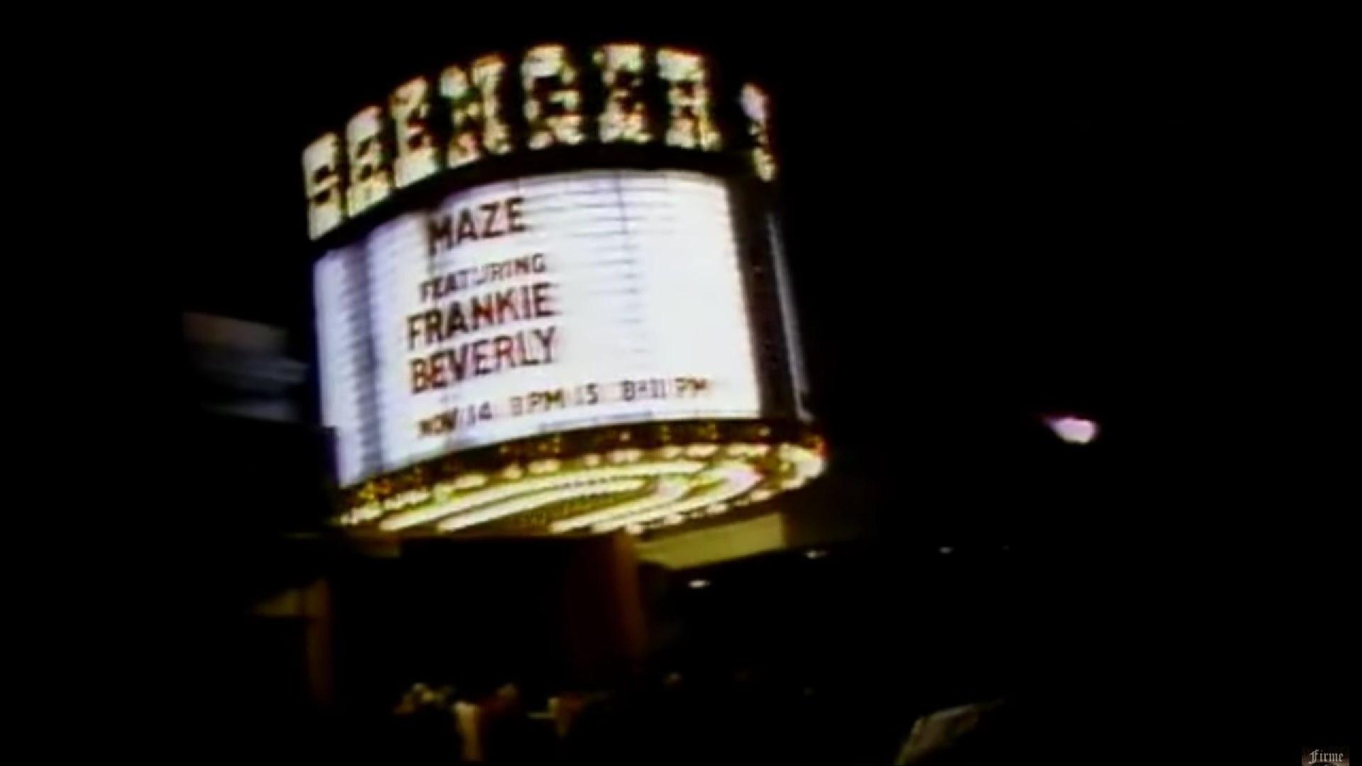 Maze Featuring Frankie Beverly: Live in New Orleans 1981 movie scene
