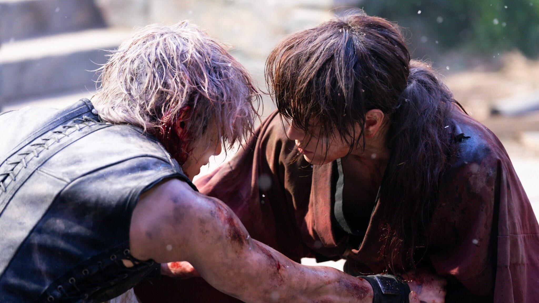 Rurouni Kenshin: The Final 2021 movie scene