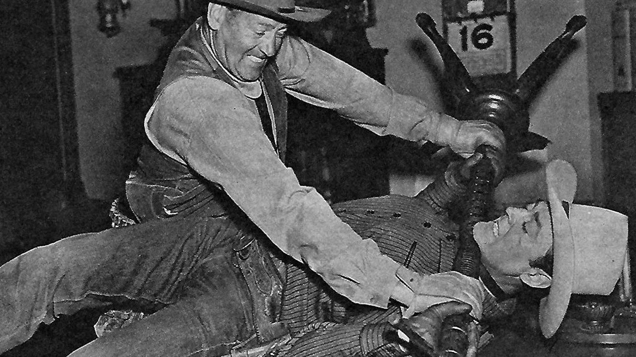 Desperadoes' Outpost 1952 movie scene